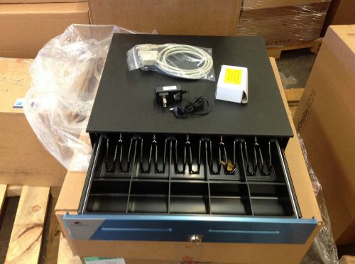 Apg s4000 stainless steel front cash drawer parallel i/f jd182-bl1816-c for sale