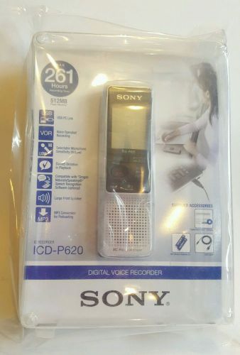 Lightly used sony icd-p620  digital voice recorder for sale
