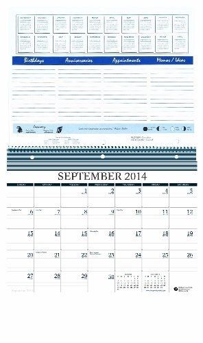 House of doolittle monthly wall/notebook calendar 16 months september 2014 to for sale