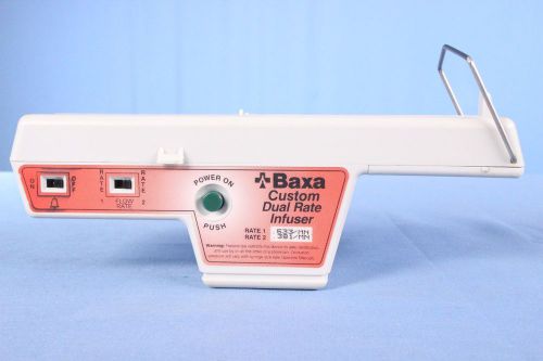 Baxa Custom Dual Rate Infuser Syringe Infusion Pump Syringe Pump with Warranty