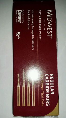 MIDWEST CARBIDE BURS FG 1557 100 PCS