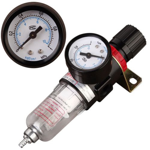 Air Filter Pressure Regulator Gauge AFR-2000 Airbrush Compressor Water Trap Tool