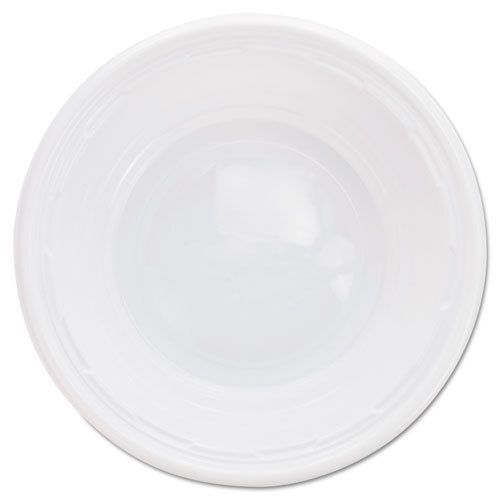 Plastic bowls, 5-6 ounces, white, round, 125/pack for sale