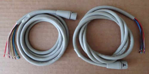 Lot of 2 Agilent 9-pin conductor cable, to Viking connector P/N: 8120-2178