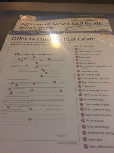 Offer to Purchase Real Estate and Agreement to Sell Real Estate