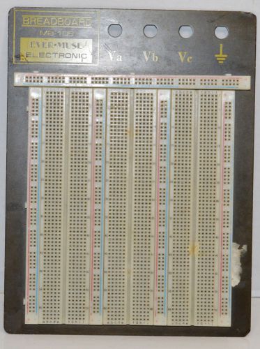 Rsr / ever-muse model mb106 solderless breadboard 2390 tie points (inv 9767) for sale