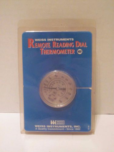Weiss Instruments Remote Reading Dial Thermometer 20BB-240 2&#039;&#039; Back Flange 40240