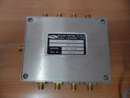 Microwave RF Power Divider AEL 200-400 MHz MW1219