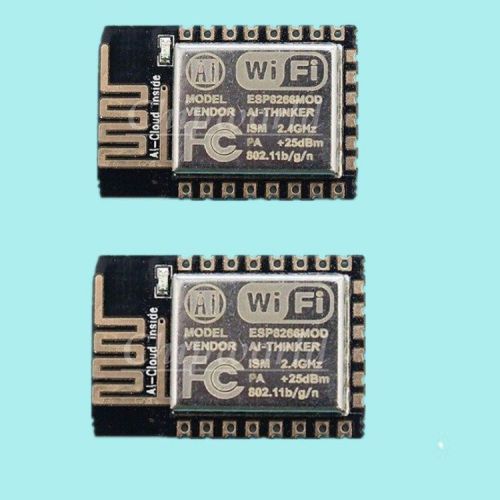 2X ESP8266 ESP-12E Serial WIFI Wireless Transceiver Wireless Module LWIP AP+STA