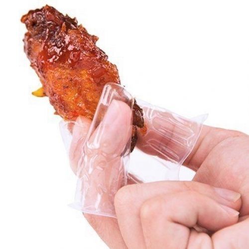 Daytoda Finger Cap - Finger Food Utensil - Disposable Food Grade Finger Glove,