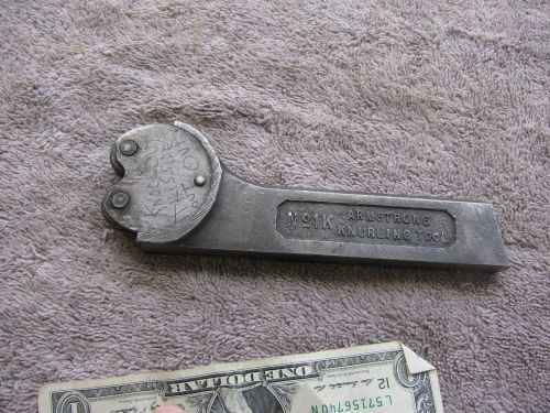 Armstrong # 1 K knurling   machinist toolmaker    tools  tool