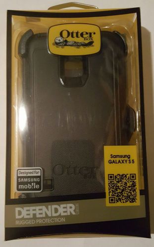Otterbox Defender Series Case w/ Holster Clip for Samsung Galaxy S5 - Black