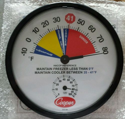 Cooper-atkins 212-159-8 freezer/cooler thermometer for sale