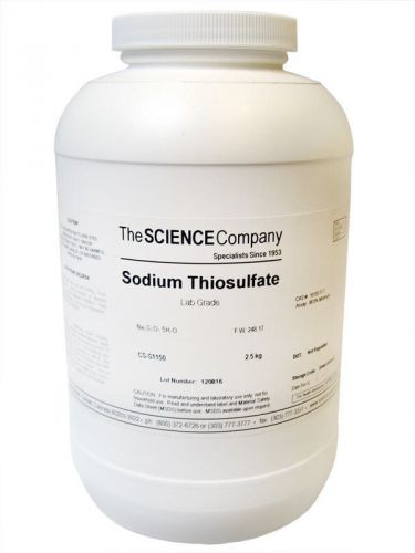 Nc-2725, sodium thiosulfate, 2.5kg carpet cleaning, patina pond chlorine removal for sale