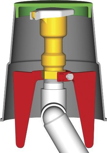 Underhill QCA-075100 Anchor for 3/4-Inch and 1-Inch Quick Couplers