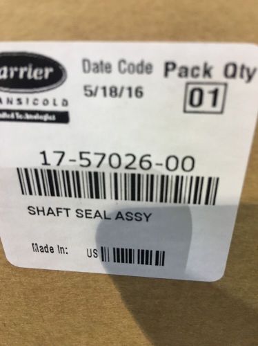 Carrier Transicold Shaft Seal 17-57026-00