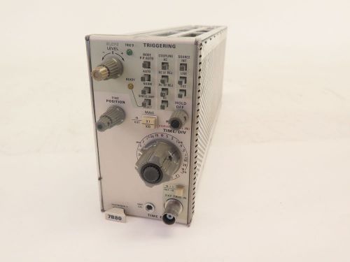 Tektronix 7t11 sampling sweep unit plugin for 7000 series oscilloscopes for sale