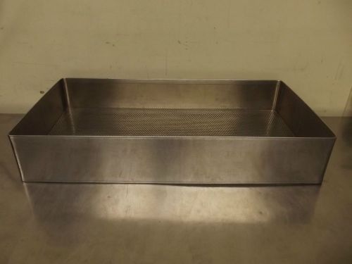 Jarit Medical Sterilization Tray 20&#034;x 10.25&#034; x 3.5&#034; w/ Handles-Nice Shape-m1040