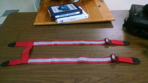 Reflective Firefighter suspenders