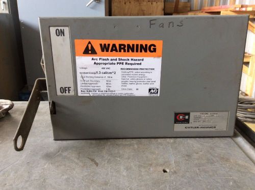 Cutler hammer type cp2 busway hd362 60 amp 600 volt fusible for sale