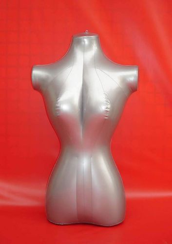 New Female Half Body Top Shirt Display Inflatable Mannequin Dummy Torso Model