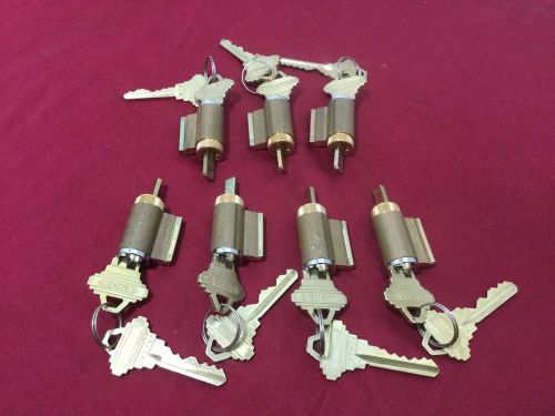 Schlage by lsda sc1 keyway kik cylinders, set of 7 - locksmith for sale