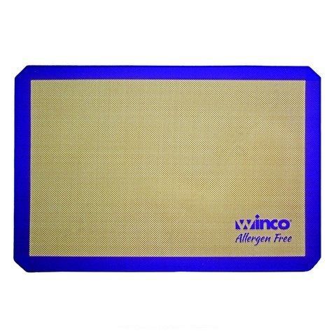 Winco sbs-21pp, purple silicone baking mat, two third-size 14-7/16&#034; x 20-1/2&#034;, a for sale