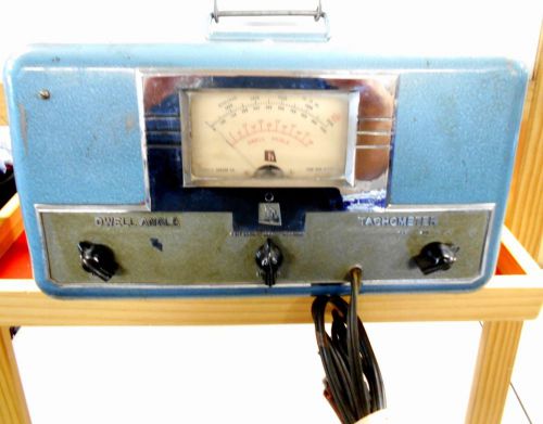 Vintage harvey e. hanson dwell angle tachometer model 18 for sale