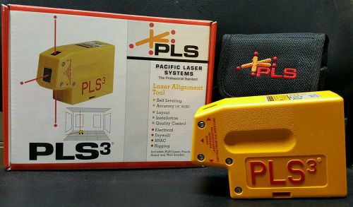 Brand New Pacific Laser Systems PLS 3 Point to Point Laser Tool #60523