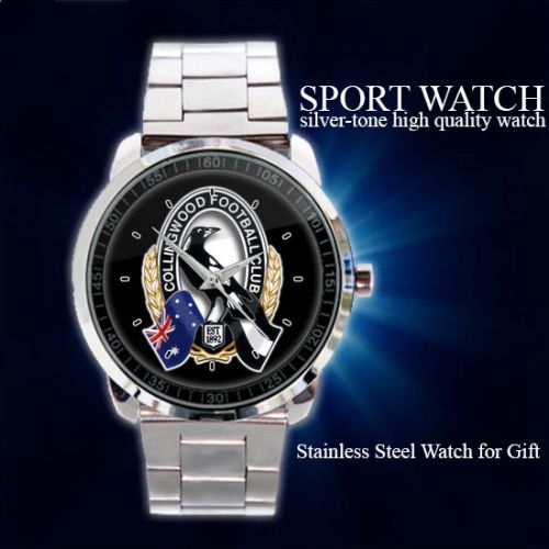 AFL-Collingwood Football Club Logo Sport Metal Watch