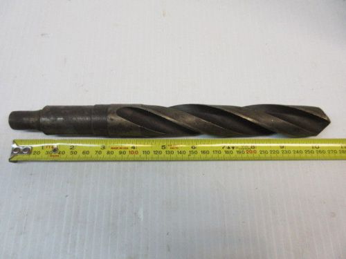 1-7/16&#034; Twist Drill Bit - 3 Flute HSS 5-3/4&#034; FL 10-1/2&#034; OAL 5/8&#034; Turned Shank