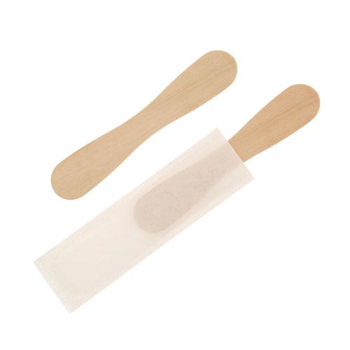 Royal 3.54&#034; Paper Wrapped Wooden Spoon, Case of 10,000, R832W
