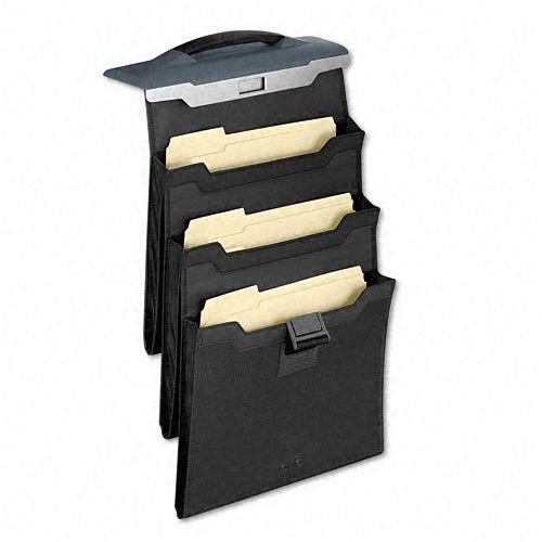 Fellowes Partition Additions 7500901 Portable Triple Pocket (Slate Gray) A4