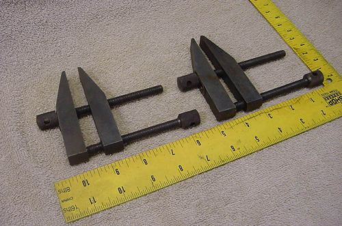 LUFKIN RULE CO. No. 910E MACHINIST PARALLEL CLAMPS clamp machinist tools *I