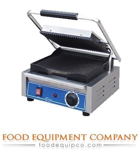 Globe gpg10 bistro panini grill  single  countertop  10&#034; x 10&#034; surface size for sale