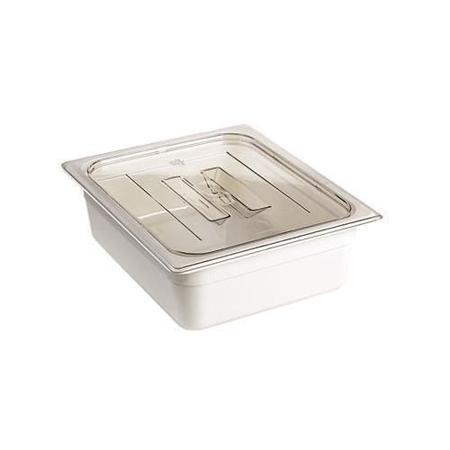 Cambro 60CWCH135 Camwear Food Pan Cover, 1/6 Size, with Handle, Plastic, Clear