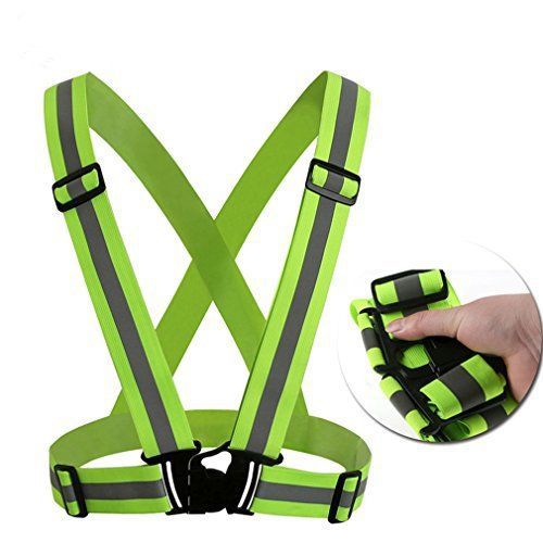 Reflective Vest-High Reflective Visibility Comfortable Light-Weight Adjustable