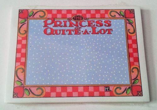 Mary Engelbreit Sticky Notes - Princess Of Quite A Lot 40 Sheets