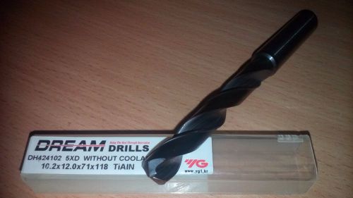 *Original* YG1 DREAM DRILLS 10,2mm DH424102 5xD pack(1PCS)