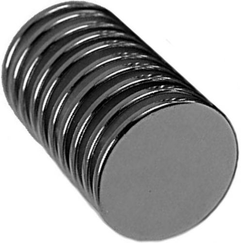 10 neodymium magnets 3/4 x 1/16 inch disc n48 for sale