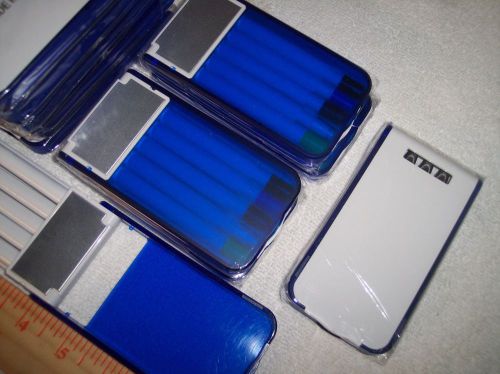45 PEN SETS ALL IN A BLUE PEN CASE A WHOLESALE BULK LOT DEAL LOOK