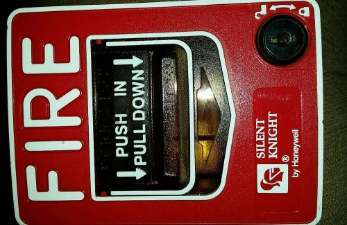 Silent knight pull station fire alarm for sale