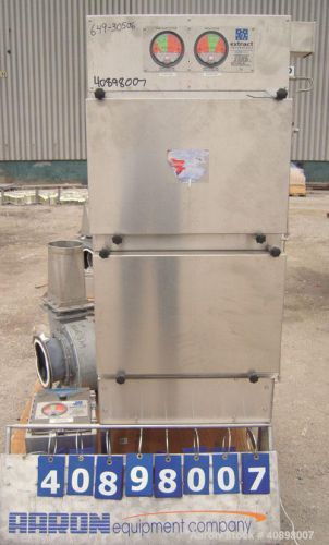 Used- Extract Technology HEPA Filter. 316 stainless steel housing. Designed as a