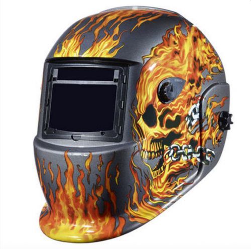 Welding helmet auto darkening solar mask grinding welder arc tig mig bonus lens! for sale