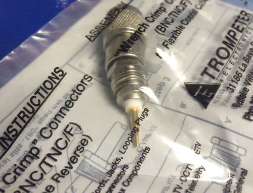 PL40-1 TROMPETER CONN TNC PLUG STR 50 OHM CRIMP RF/COAXIAL 4 GHz