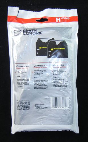 Dual Pack Smith Corona Correctable Film Ribbon Cassettes H63446, Replaces H59436