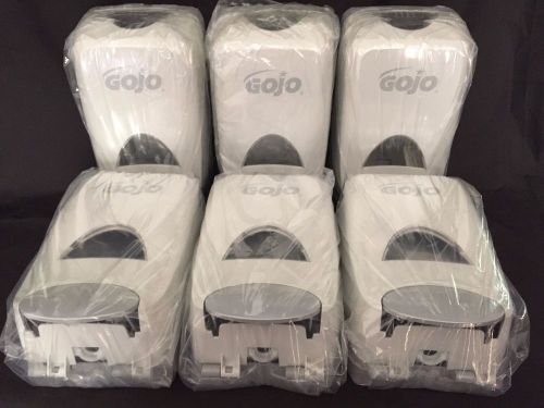 Gojo fmx-20 - 2000 ml commercial foam soap dispenser 5250-06 dove gray for sale