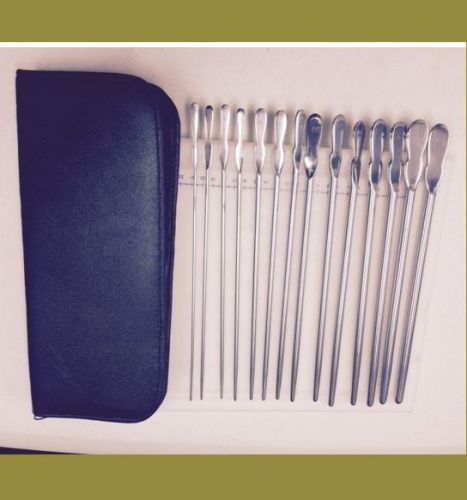 14 Pc.Set Dittel Urethral Sounds Gynecology Surgical  ASTM 420 German Stainless
