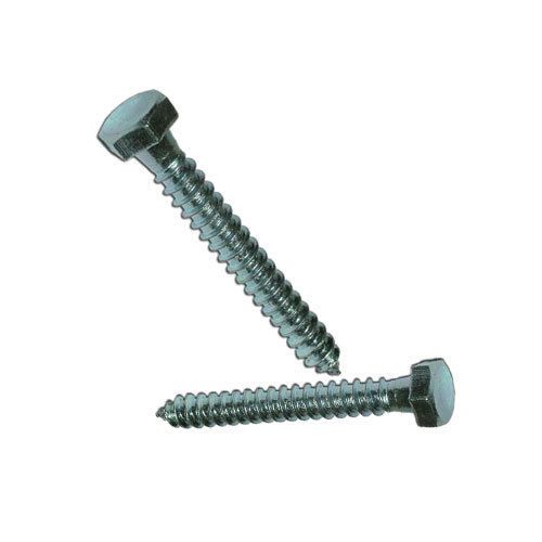 Lag bolt screws 1/2 x 4&#034; zinc plated 5-pcs for sale