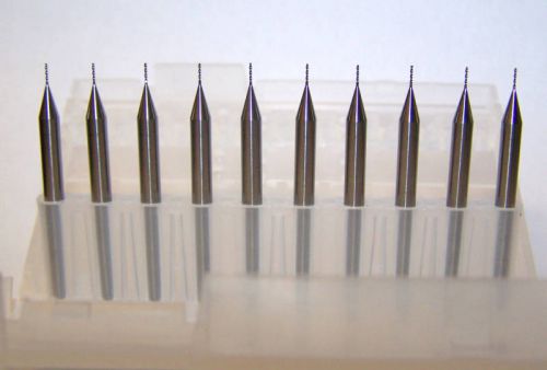 50 NEW 0.40mm (.0157&#034;) PRINTED CIRCUIT BOARD DRILLS
